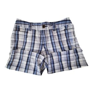 APT.9 BERMUDA SHORTS PLAID